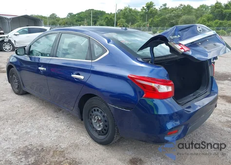 2017 Nissan Sentra Sv z USA, uszkodzony, nr VIN 3N1AB7AP1HY270572